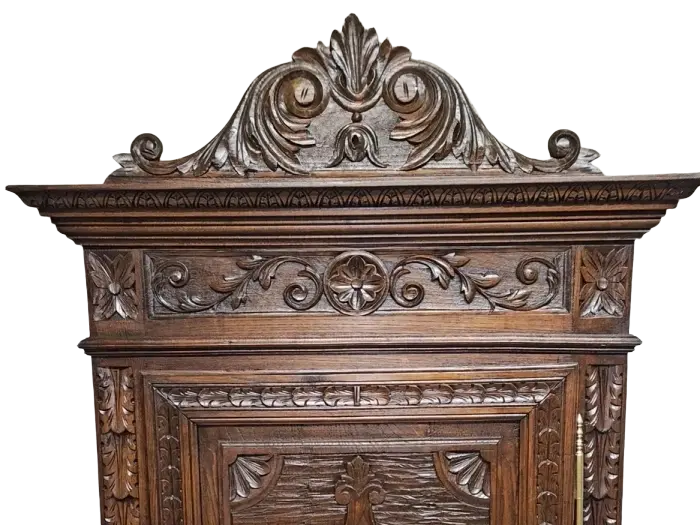 Zdjęcie Bieliźniarka Bretońska. ok 1900r po renowacji | Głęboko Rzeźbiona 2