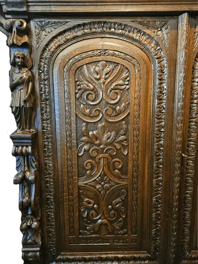 Zdjęcie Szafa Renesansowa po renowacji | Dębina, Głębokie Rzeźbienia 6