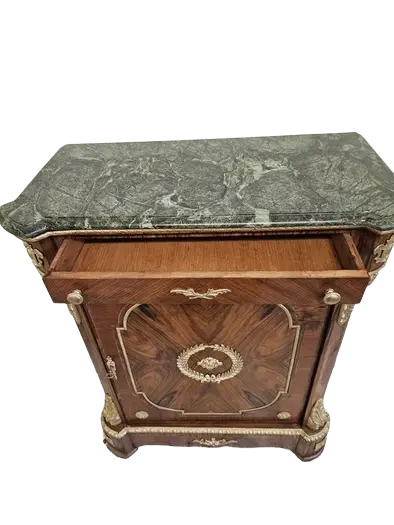 Zdjęcie Komoda Napoleon III. ok 1900r po renowacji | Mahoń i Czeczota  3