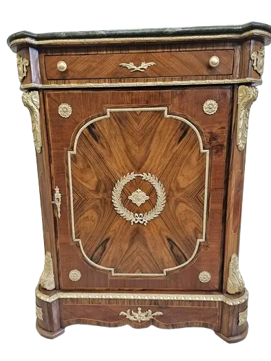 Komoda Napoleon III. ok 1900r po renowacji | Mahoń i Czeczota 