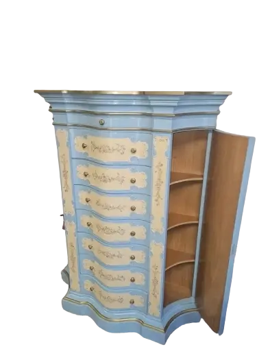 Zdjęcie Komoda Szyfoniera. ok 1960r po renowacji | Ręcznie Malowana | Włoska 5