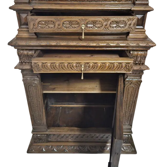 Zdjęcie Kabinet Renesansowy. ok 1820 r. po renowacji | Bogato Rzeźbiony, Włoski 3