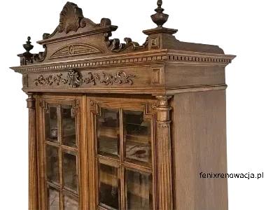 Miniaturka 2 - Biblioteka Eklektyczna. ok 1930r po renowacji| Dąb i Orzech 