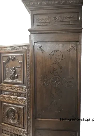 Miniaturka 4 - Szafa Bretońska. ok 1900r po renowacji | Głęboka Sznycerka