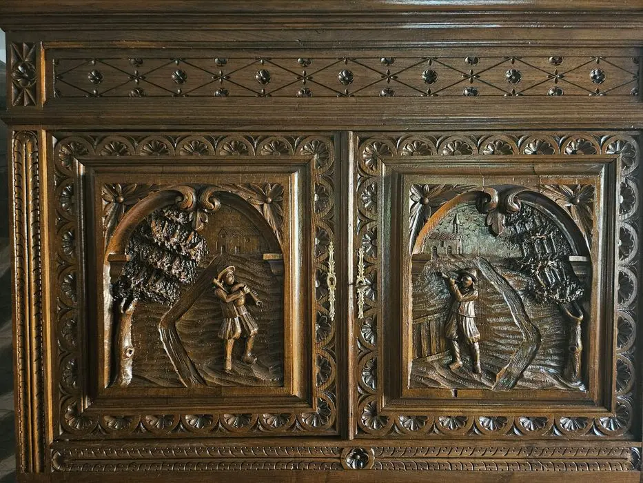 Zdjęcie Kredens Bretoński. ok 1920r po renowacji | Rzeźbiony Antyk | 8