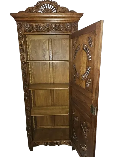 Zdjęcie Bieliźniarka Bretońska. ok 1890r po renowacji | Antyk Rzeźbiona 2