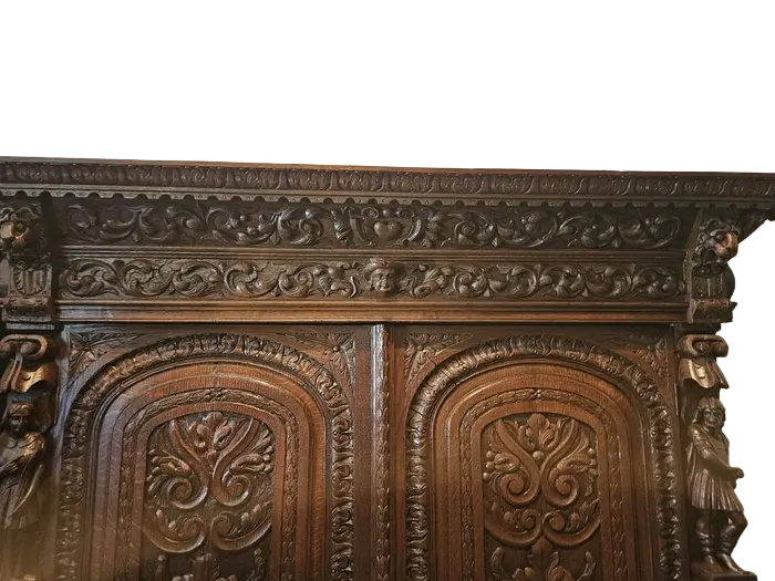 Zdjęcie Szafa Renesansowa po renowacji | Dębina, Głębokie Rzeźbienia 5