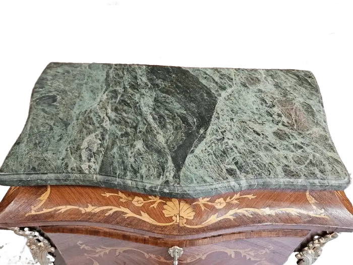 Zdjęcie Sekretera Inkrustrowana. ok 1920r po renowacji | Mahoń, Markieteria  5