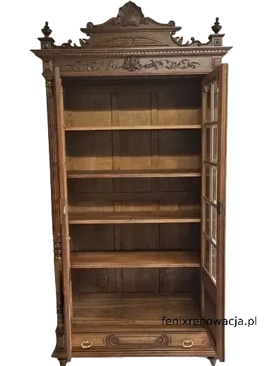 Miniaturka 6 - Biblioteka Eklektyczna. ok 1930r po renowacji| Dąb i Orzech 