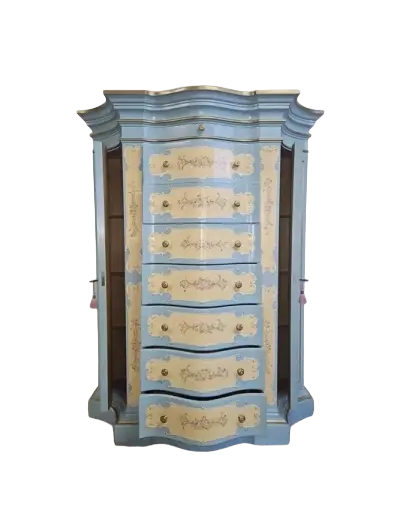 Zdjęcie Komoda Szyfoniera. ok 1960r po renowacji | Ręcznie Malowana | Włoska 3