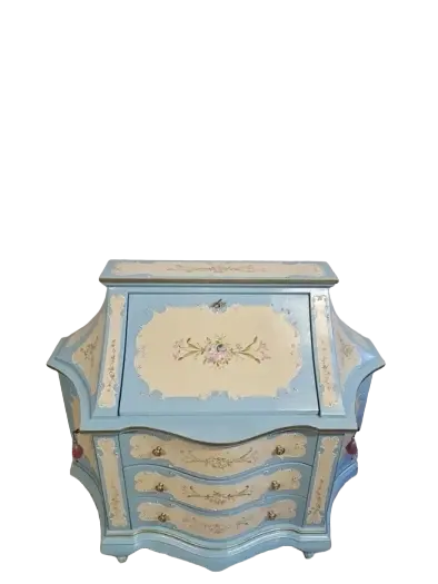 Zdjęcie Sekretera Włoska. ok 1960 po renowacji | Ręcznie Malowana | Włoska 2