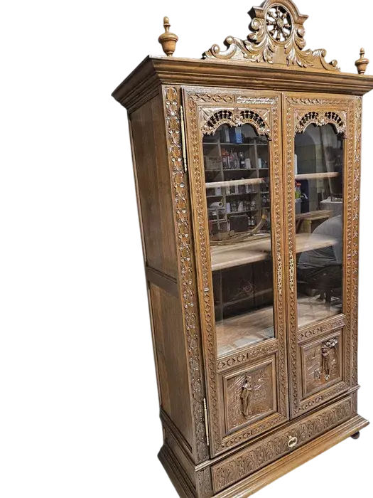 Zdjęcie Biblioteka Bretońska. ok 1920r po renowacji | Z Półkami i Szufladą 4