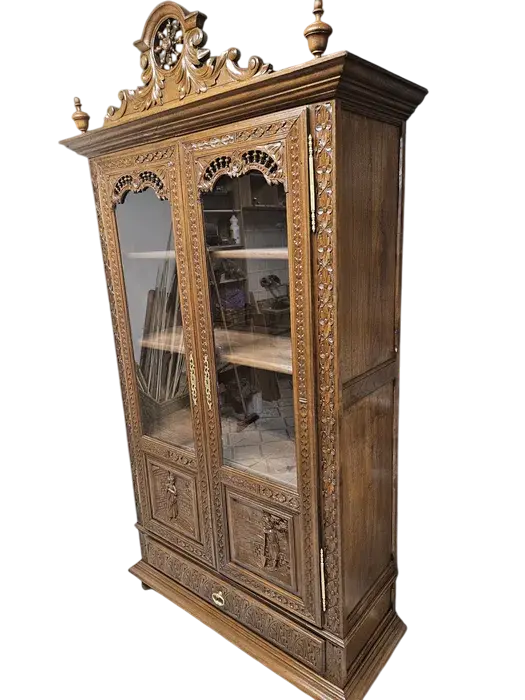 Zdjęcie Biblioteka Bretońska. ok 1920r po renowacji | Z Półkami i Szufladą 2