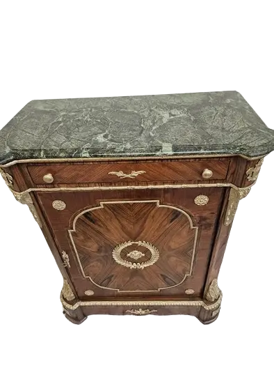 Zdjęcie Komoda Napoleon III. ok 1900r po renowacji | Mahoń i Czeczota  2