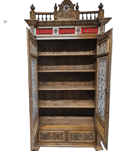 Zdjęcie Biblioteka Bretońska. ok 1870 r. po renowacji | Witraże, Dąb  3