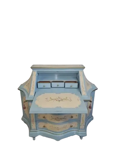 Zdjęcie Sekretera Włoska. ok 1960 po renowacji | Ręcznie Malowana | Włoska 4