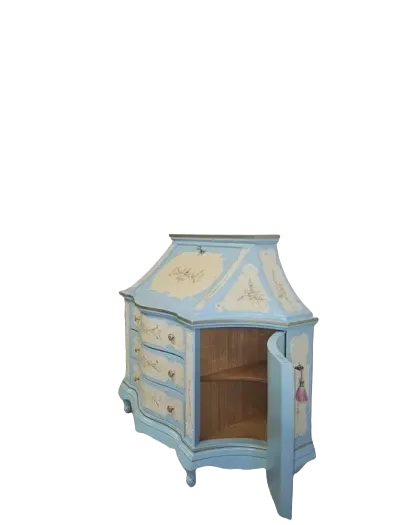 Zdjęcie Sekretera Włoska. ok 1960 po renowacji | Ręcznie Malowana | Włoska 7