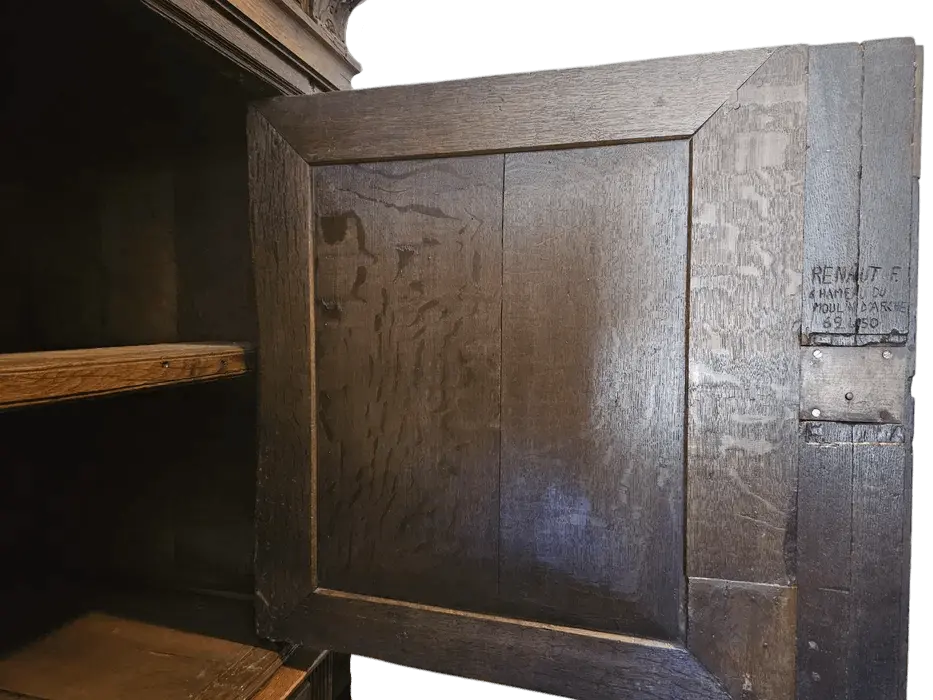 Zdjęcie Kredens Renesansowy z XVIII w. po renowacji | Unikat, Rozbieralny 4