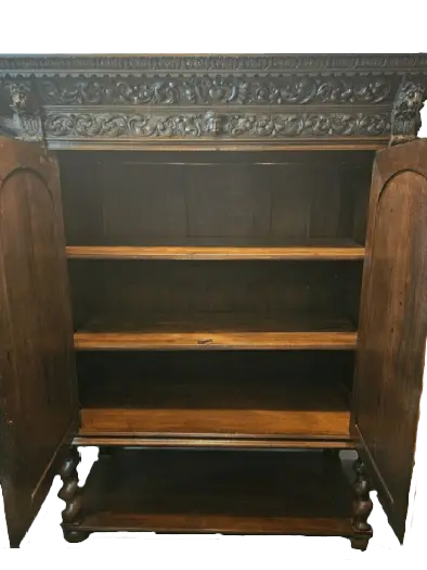 Zdjęcie Szafa Renesansowa po renowacji | Dębina, Głębokie Rzeźbienia 7