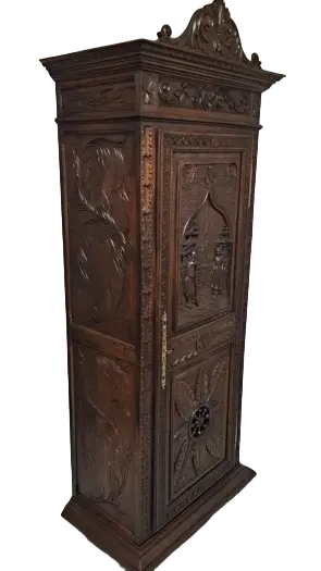 Zdjęcie Bieliźniarka Bretońska. ok 1900r po renowacji | Głęboko Rzeźbiona 6