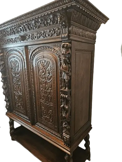 Zdjęcie Szafa Renesansowa po renowacji | Dębina, Głębokie Rzeźbienia 2