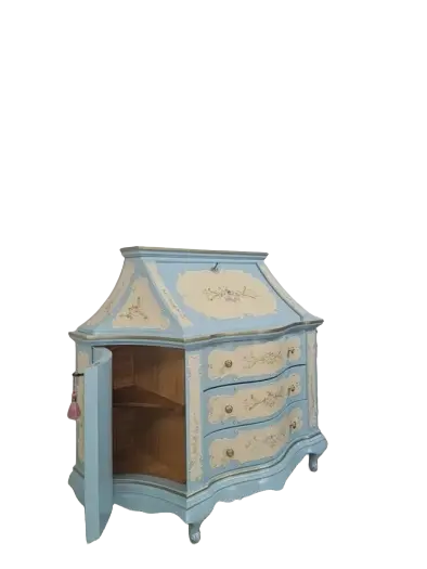 Zdjęcie Sekretera Włoska. ok 1960 po renowacji | Ręcznie Malowana | Włoska 6