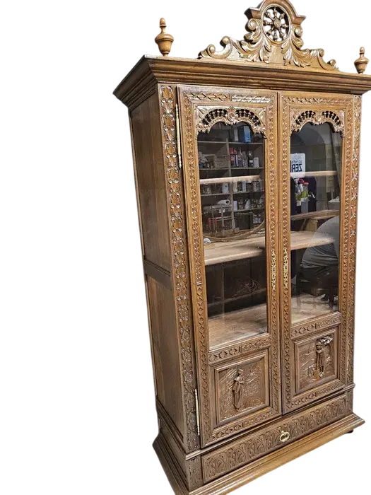 Zdjęcie Biblioteka Bretońska. ok 1920r po renowacji | Z Półkami i Szufladą 3