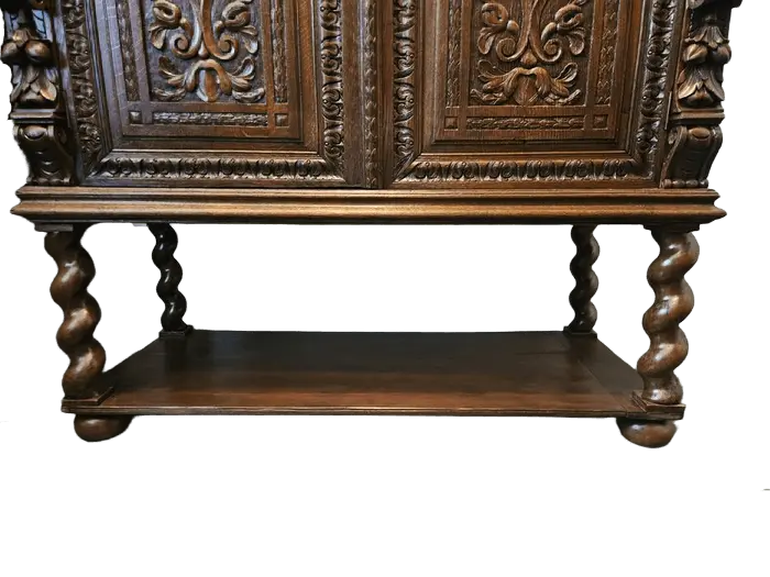 Zdjęcie Szafa Renesansowa po renowacji | Dębina, Głębokie Rzeźbienia 4