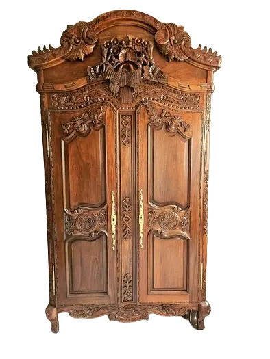 Szafa Ludwikowska po renowacji | Mahoń, Rozkładana 