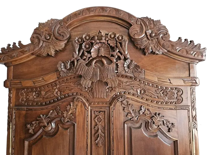 Zdjęcie Szafa Ludwikowska po renowacji | Mahoń, Rozkładana  7