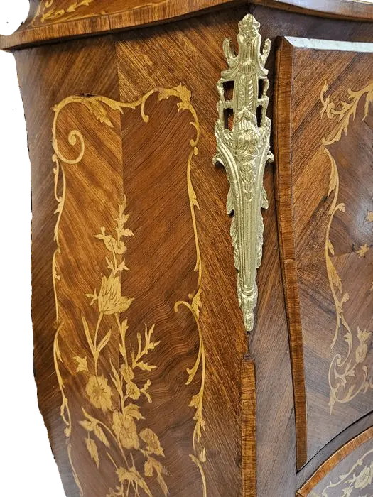 Zdjęcie Sekretera Inkrustrowana. ok 1920r po renowacji | Mahoń, Markieteria  8