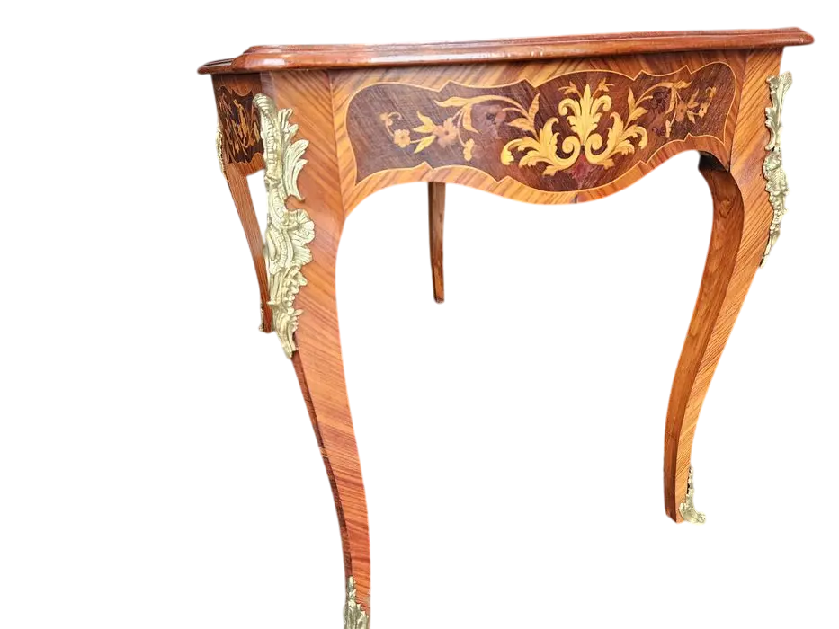 Zdjęcie Stół Secesyjny. ok 1900r po renowacji | Inkrustowany, Markieteria 5