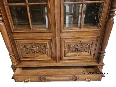 Miniaturka 7 - Biblioteka Eklektyczna. ok 1930r po renowacji| Dąb i Orzech 