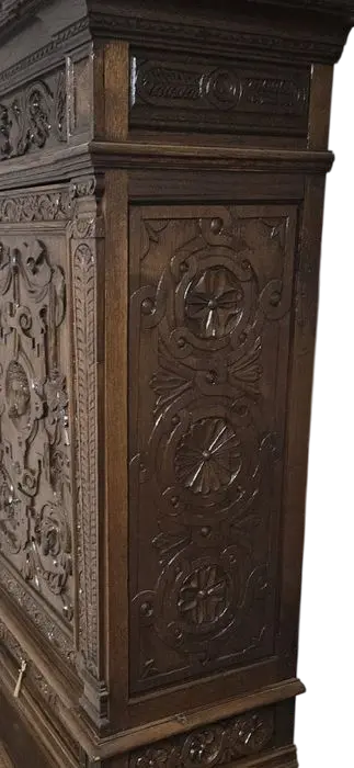 Zdjęcie Kabinet Renesansowy. ok 1820 r. po renowacji | Bogato Rzeźbiony, Włoski 6