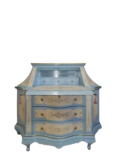 Zdjęcie Sekretera Włoska. ok 1960 po renowacji | Ręcznie Malowana | Włoska 5